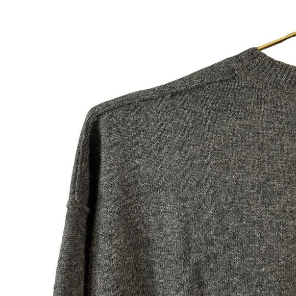 Pam & Gela Grey Wool Cashmere Blend "Dream" Sweater Size MED - Picture 7 of 13